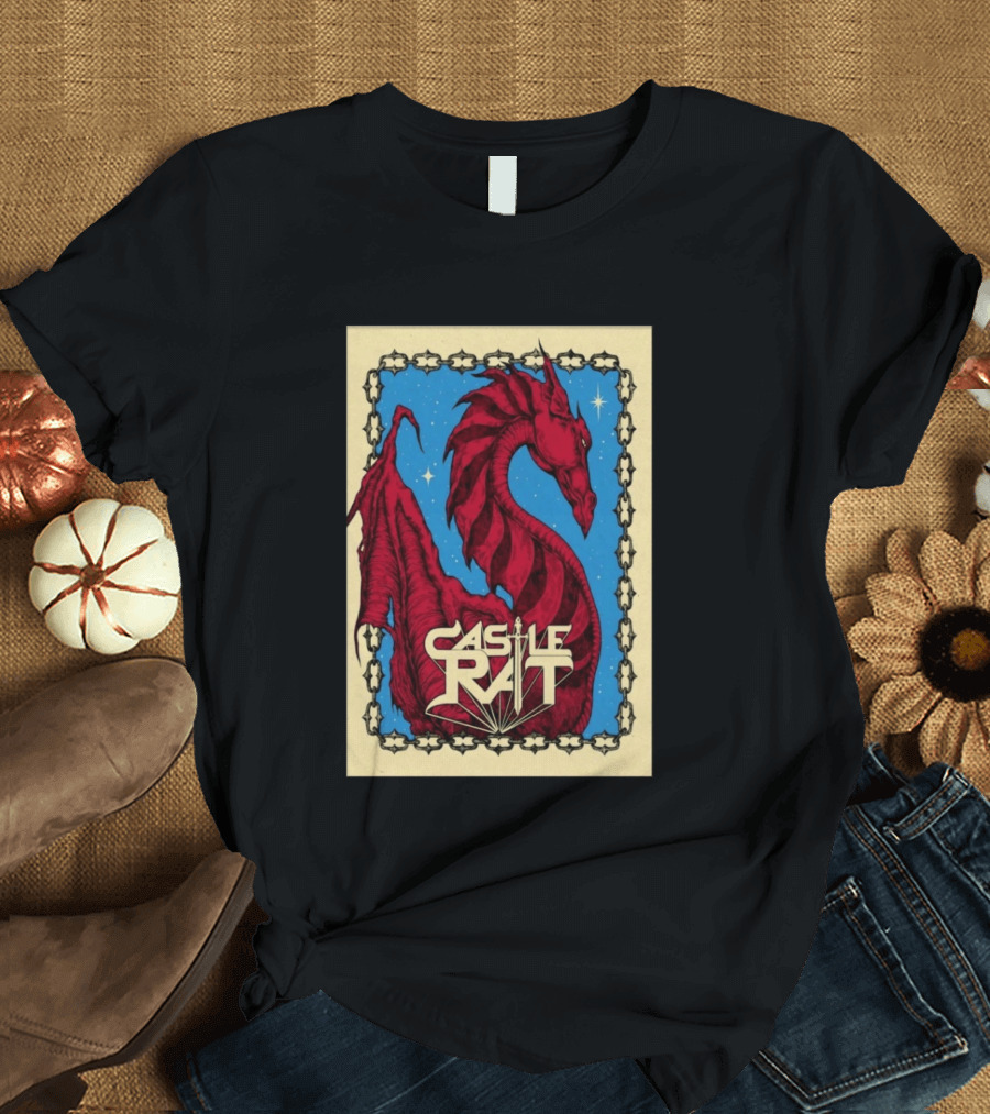 Castle Rat Red Dragon Marienthal Germany Aug 14 2026 T-Shirt