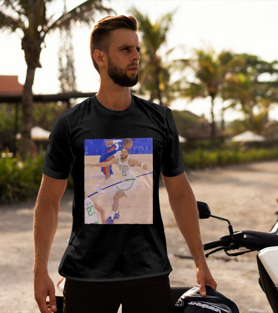 Jayson Tatum Celtics Basketball Vs Thompson And Walsh NBA T-Shirt
