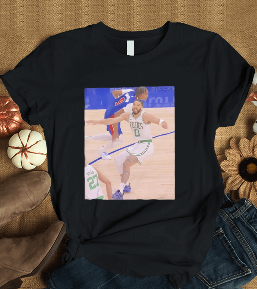 Jayson Tatum Celtics Basketball Vs Thompson And Walsh NBA T-Shirt