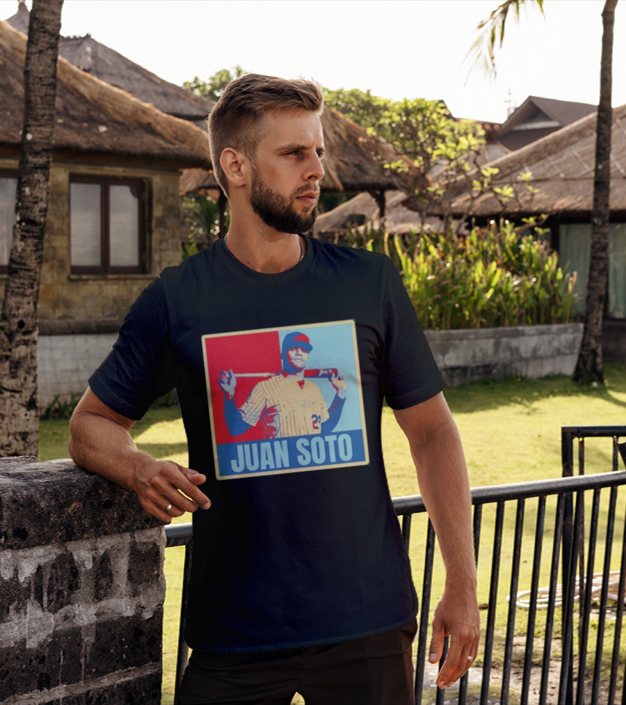 Juan Soto Mets Red Blue T-Shirt