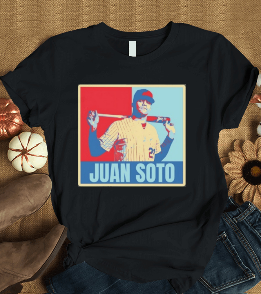 Juan Soto Mets Red Blue T-Shirt