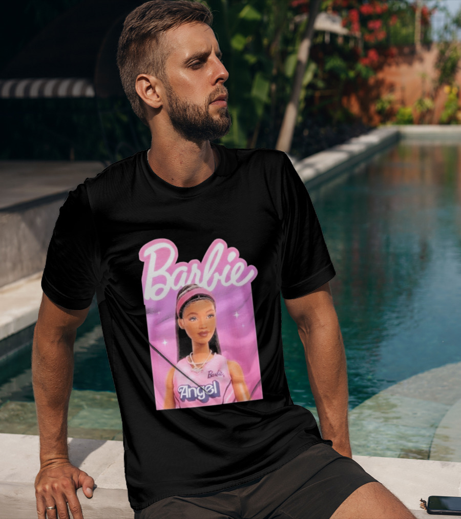 Barbie Angel Basketball Doll T-Shirt