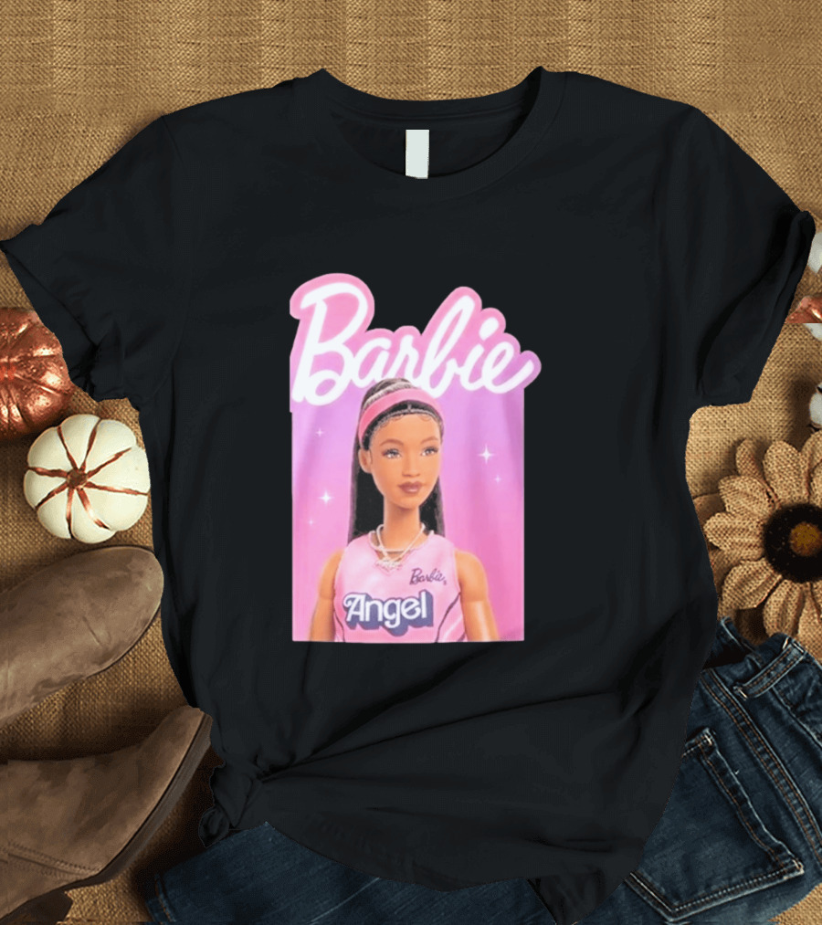 Barbie Angel Basketball Doll T-Shirt