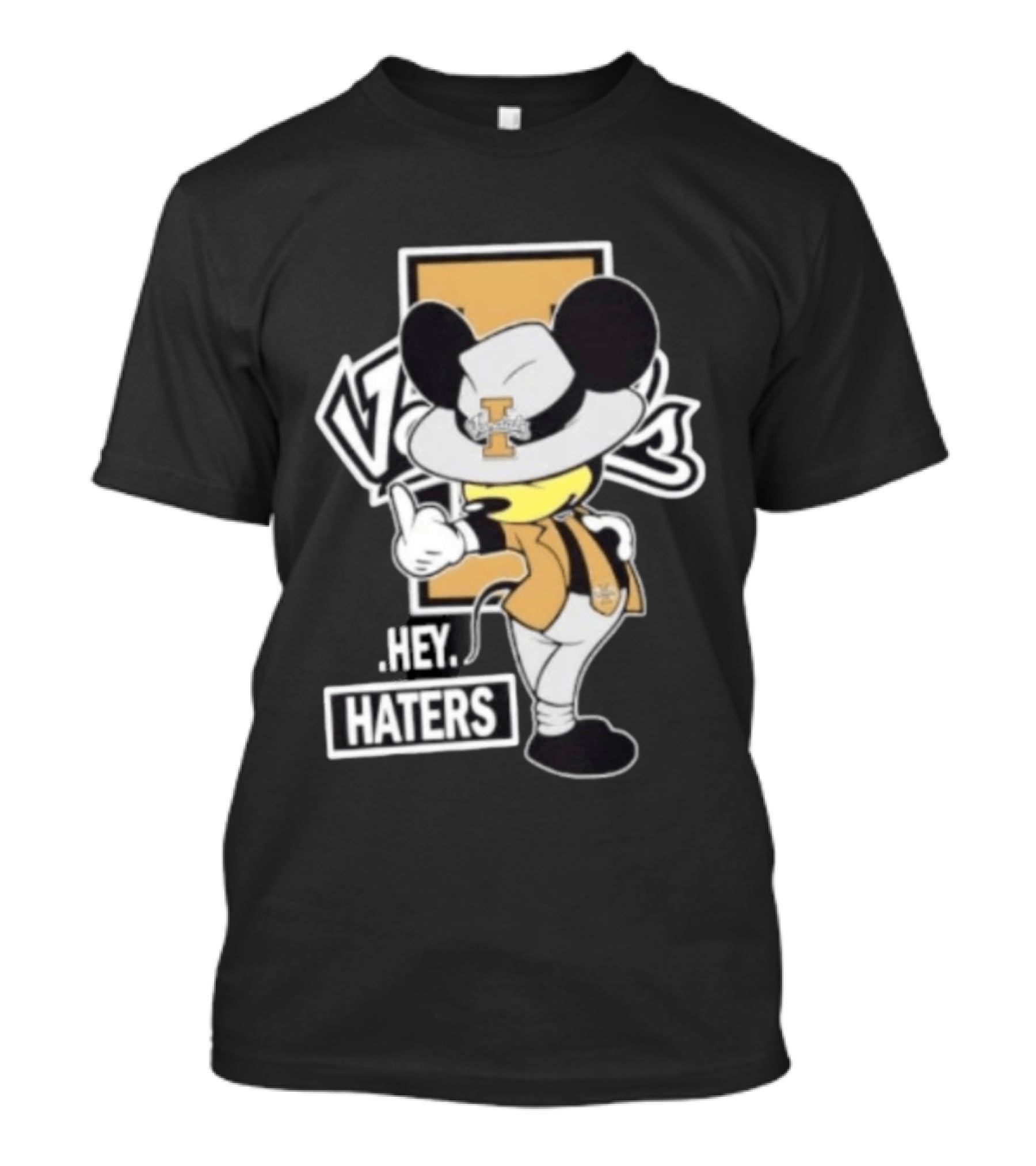 Idaho Vandals Football Mickey Hey Haters T-Shirt