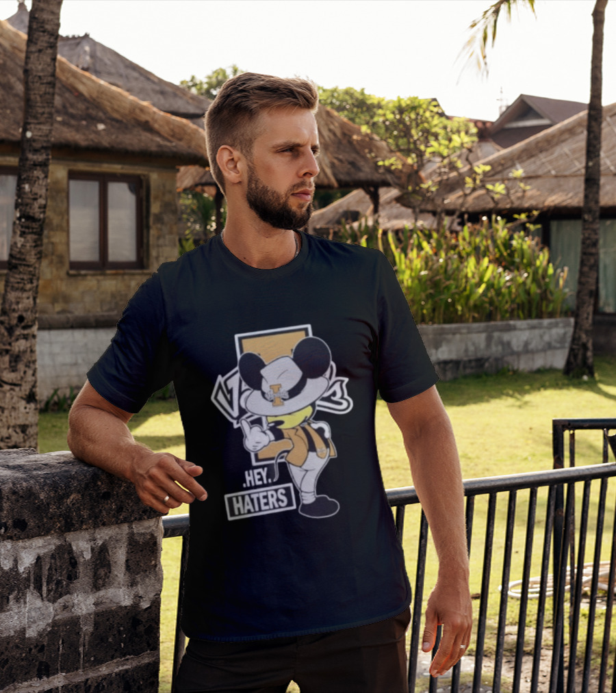 Idaho Vandals Football Mickey Hey Haters T-Shirt