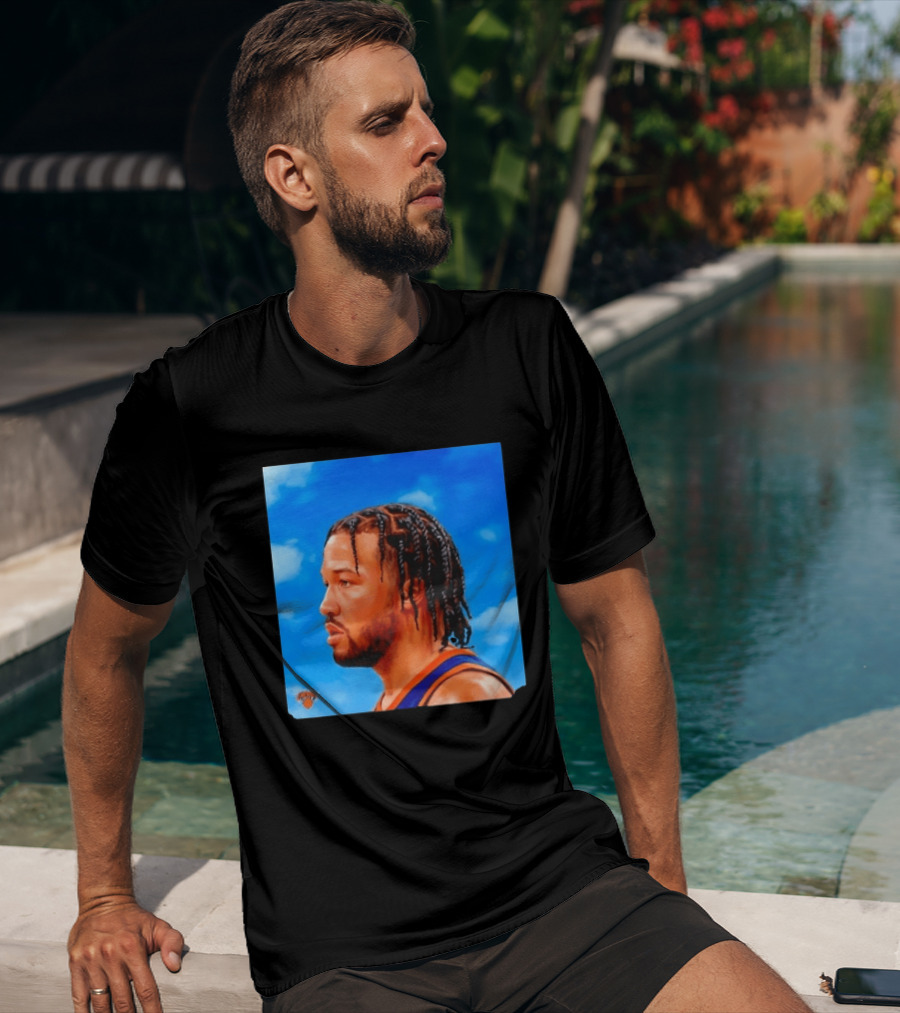New York Knicks Jalen Brunson Nothing Was The Same Clouds Braids T-Shirt
