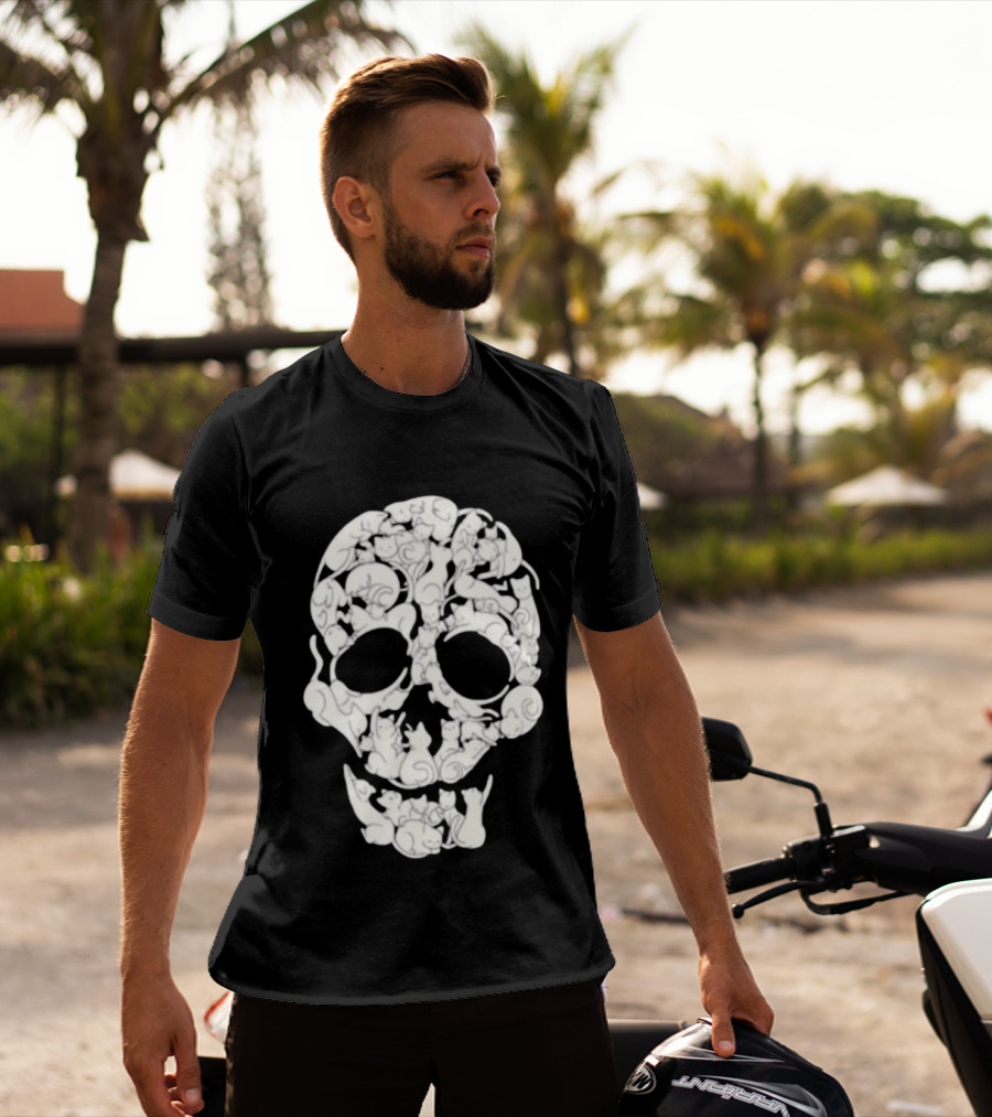 Original Cats Skull Tobe Fonseca Kittens T-Shirt