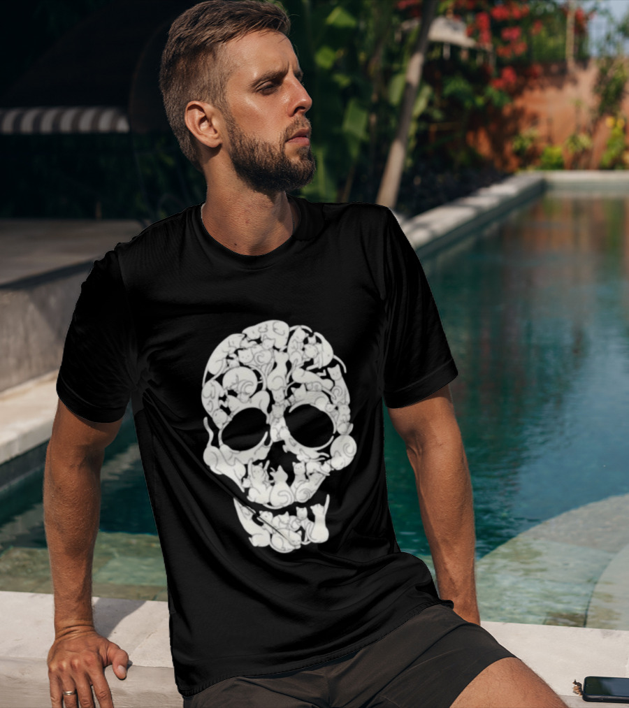 Original Cats Skull Tobe Fonseca Kittens T-Shirt
