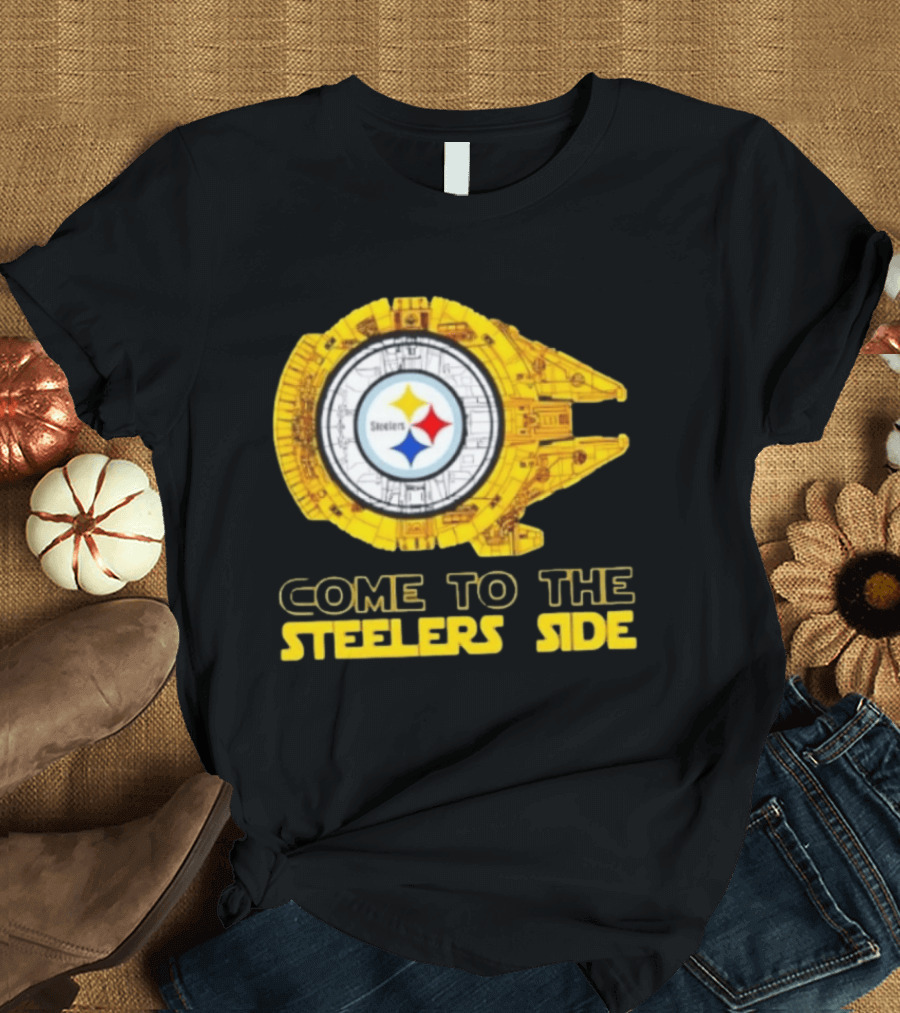 Original Star Wars Pittsburgh Steelers Come To The Steelers Side T-Shirt