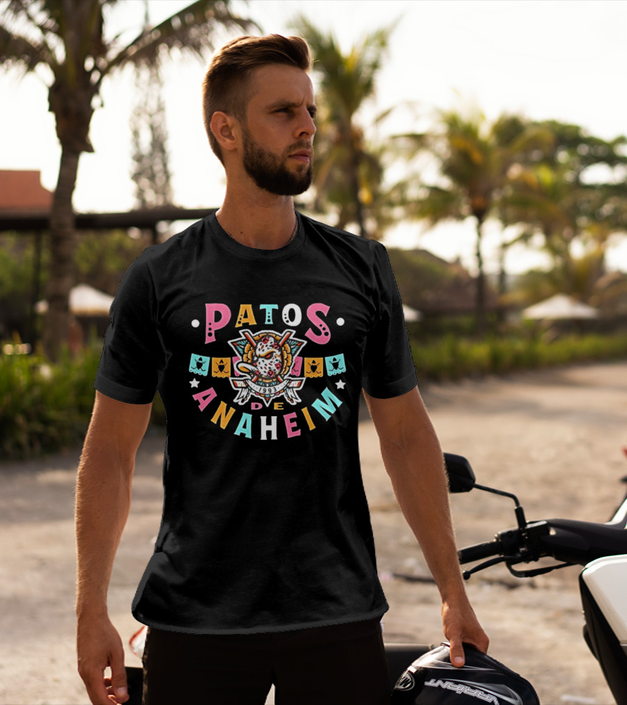 Patos De Anaheim 1993 Hockey T-Shirt