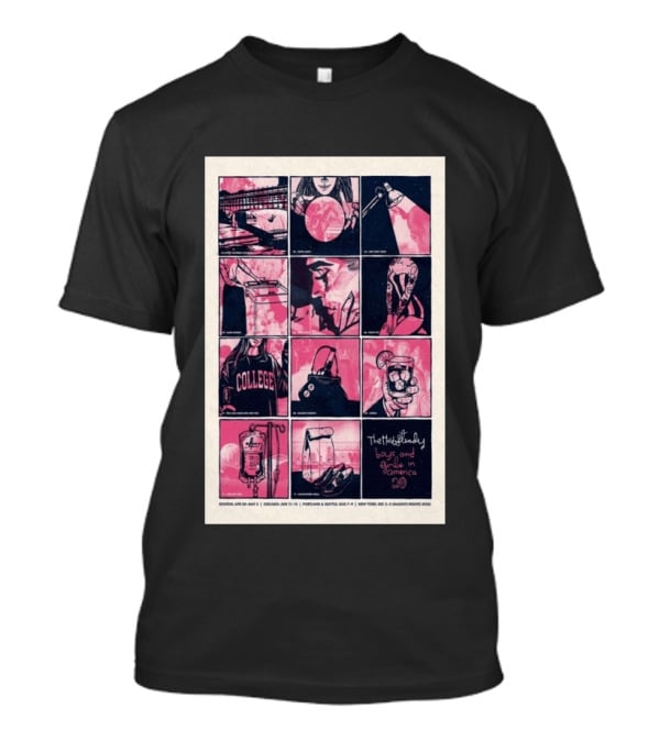 The Hold Steady Boys And Girls In America Tour 2026 Boston Chicago Portland Seattle New York T-Shirt