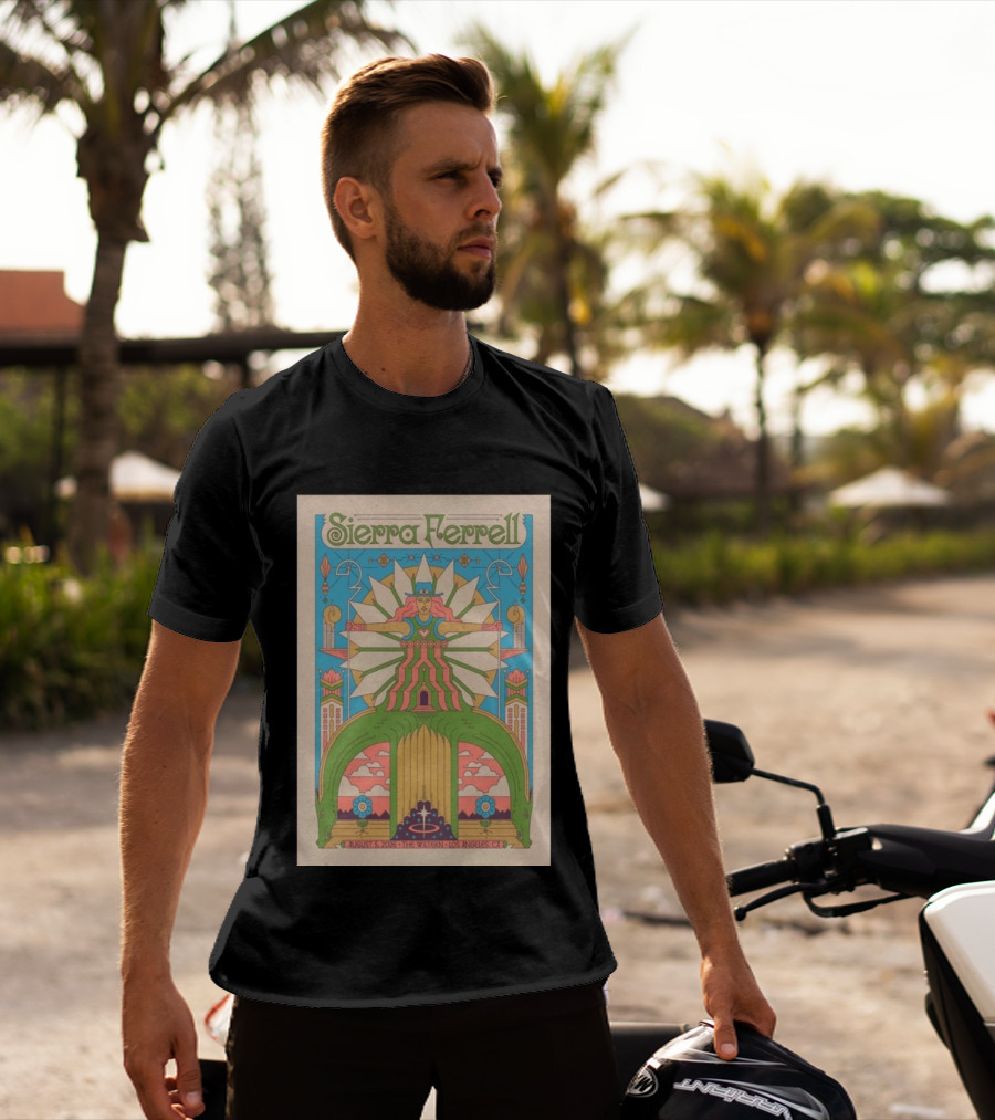Sierra Ferrell August 5 2026 The Wiltern Los Angeles CA Psychedelic Tour T-Shirt