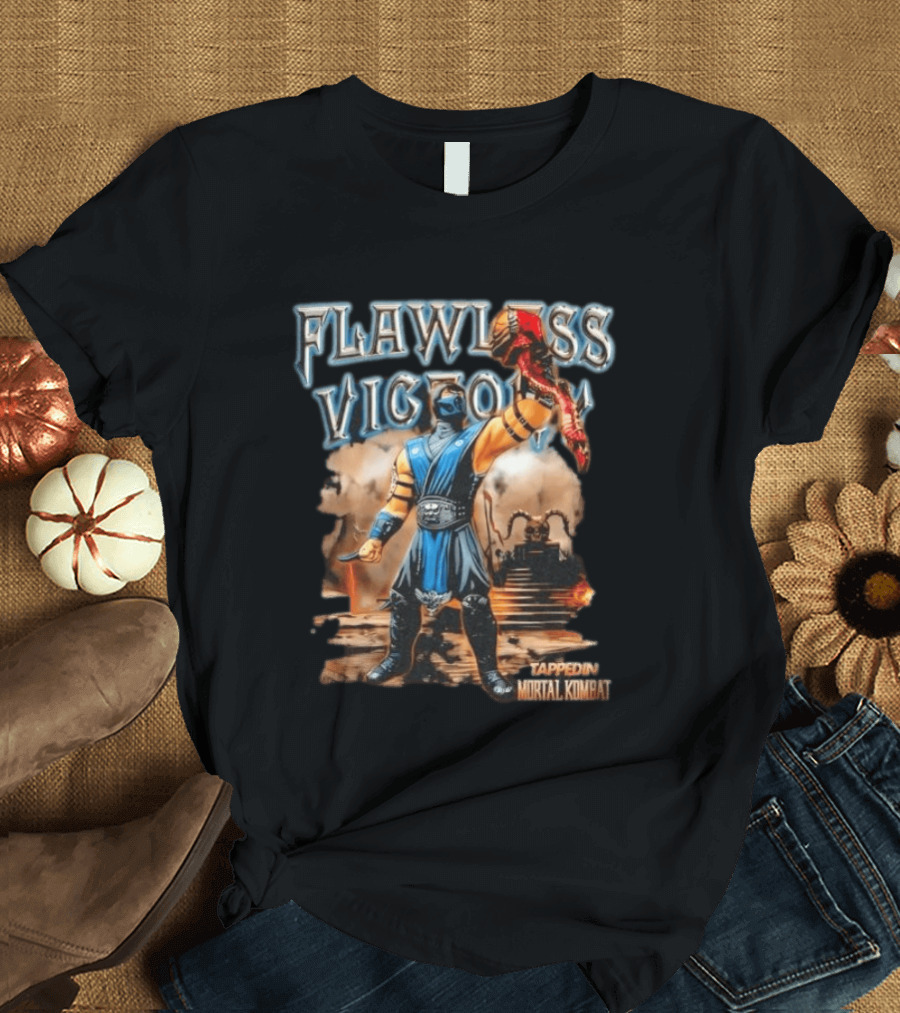 Flawless Victory Subzero Tappedin Mortal Kombat T-Shirt