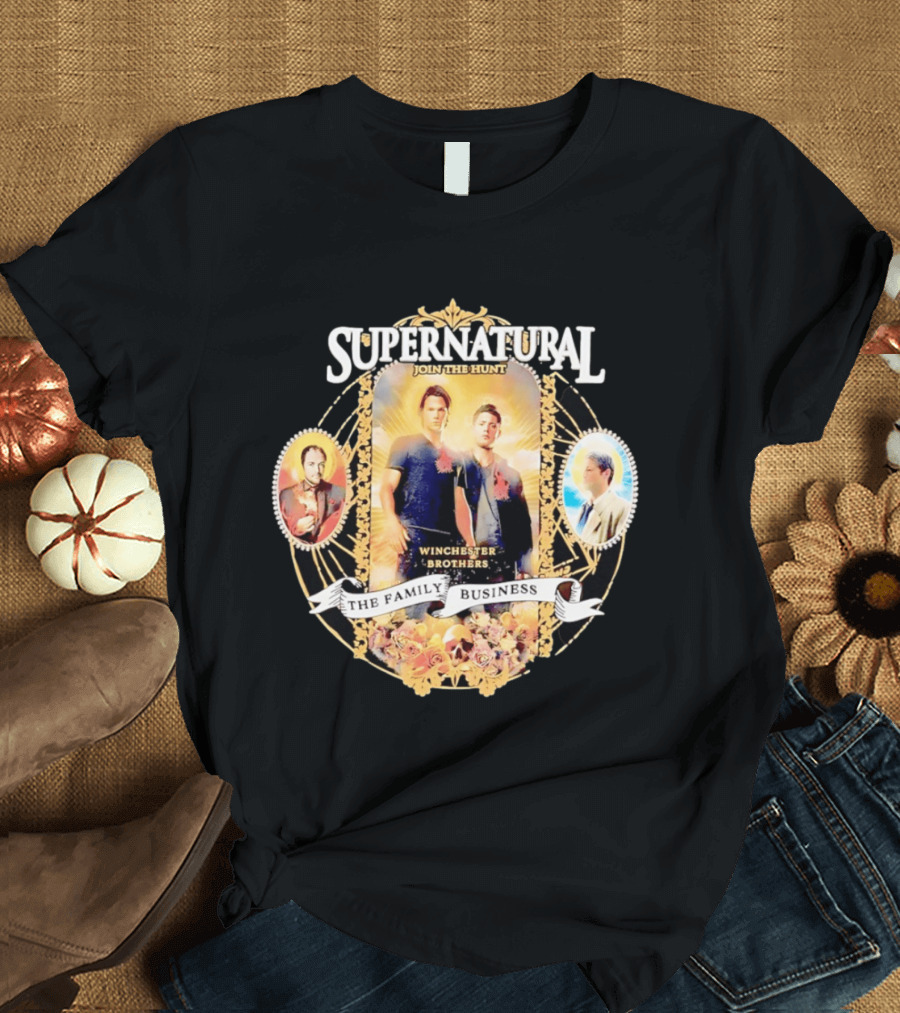 Supernatural Join The Hunt Winchester Brothers The Family Business T-Shirt