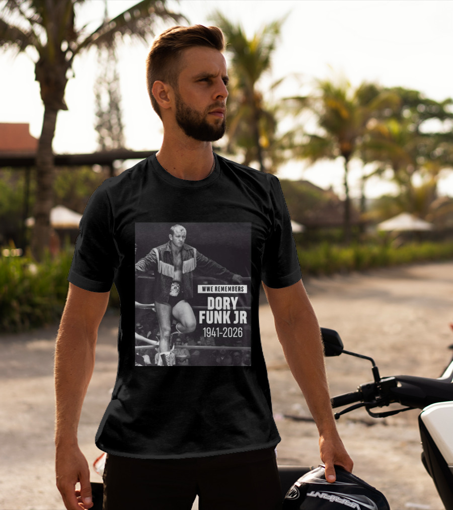 WWE Remembers Dory Funk Jr 1941 2026 T-Shirt