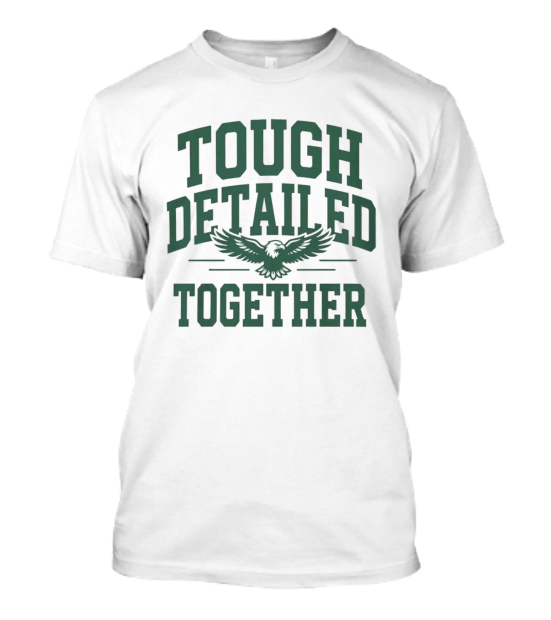 Tough Detailed Together Eagle T-Shirt