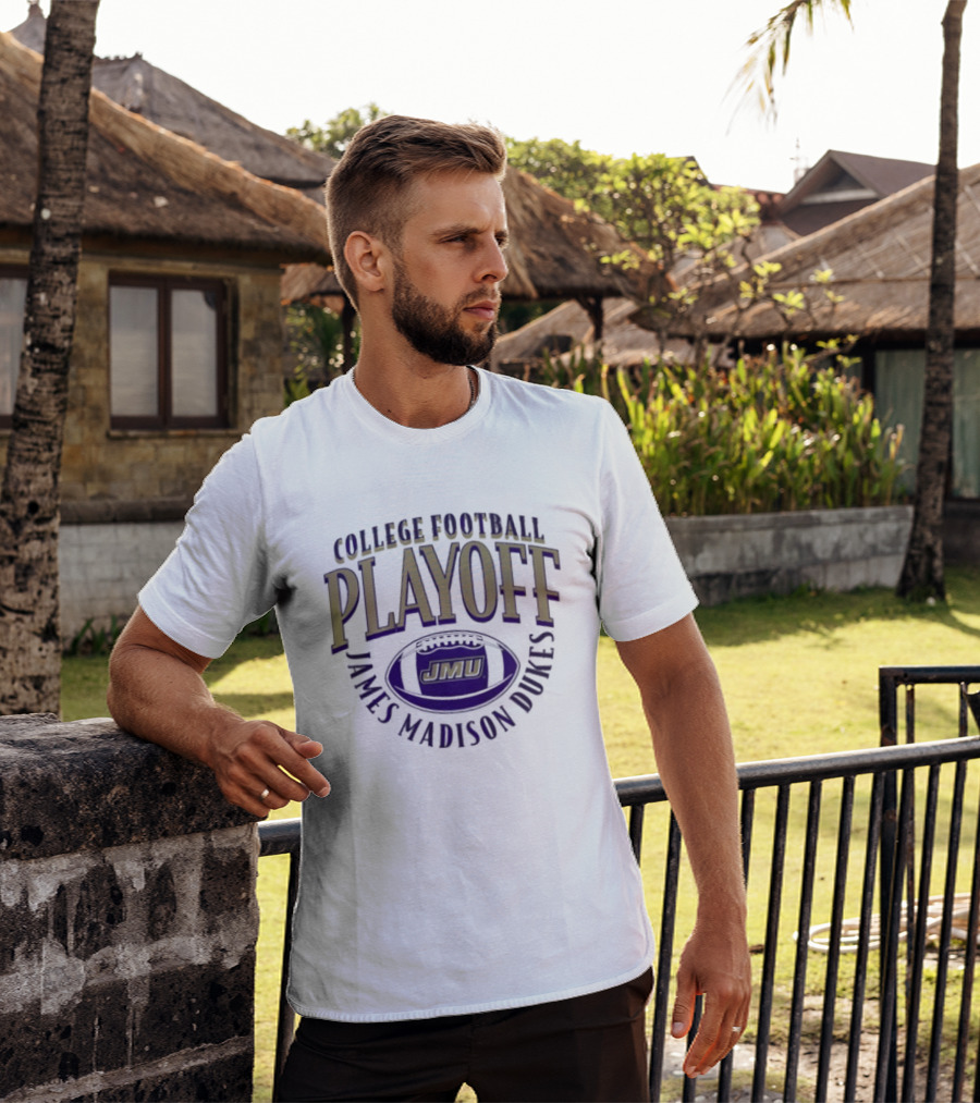 JMU Football 2025 26 College Football Playoff James Madison Dukes T-Shirt