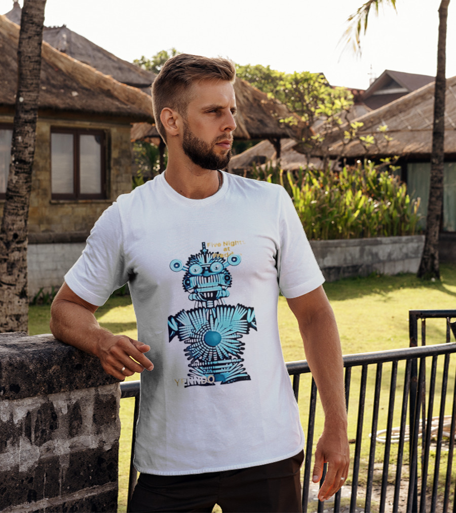 Five Nights At Freddy's Sister Location Yenndo Character Minimalist T-Shirt