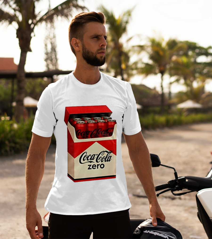 Coca Cola Zero Take The Edge Off Red Box Cans T-Shirt