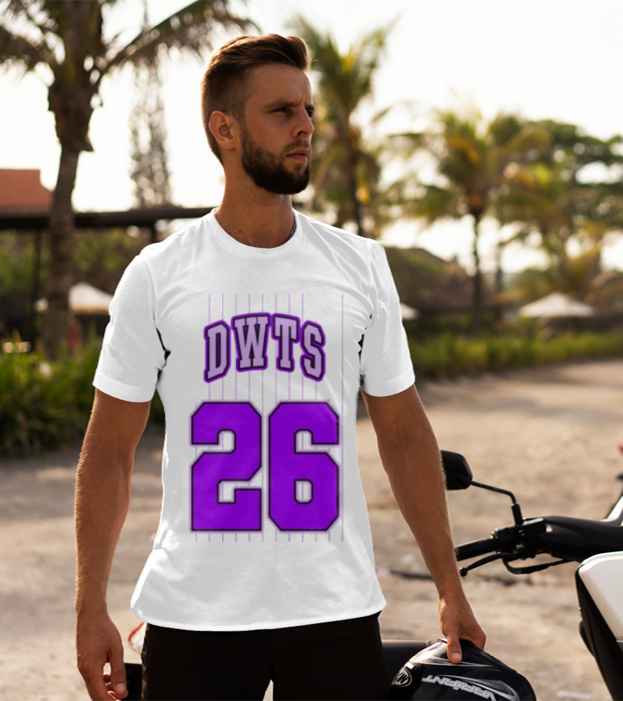 Dancing With The Stars DWTS Glitter Games 26 Jersey T-Shirt