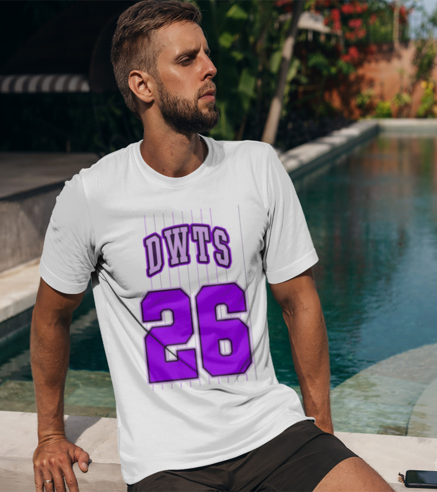 Dancing With The Stars DWTS Glitter Games 26 Jersey T-Shirt