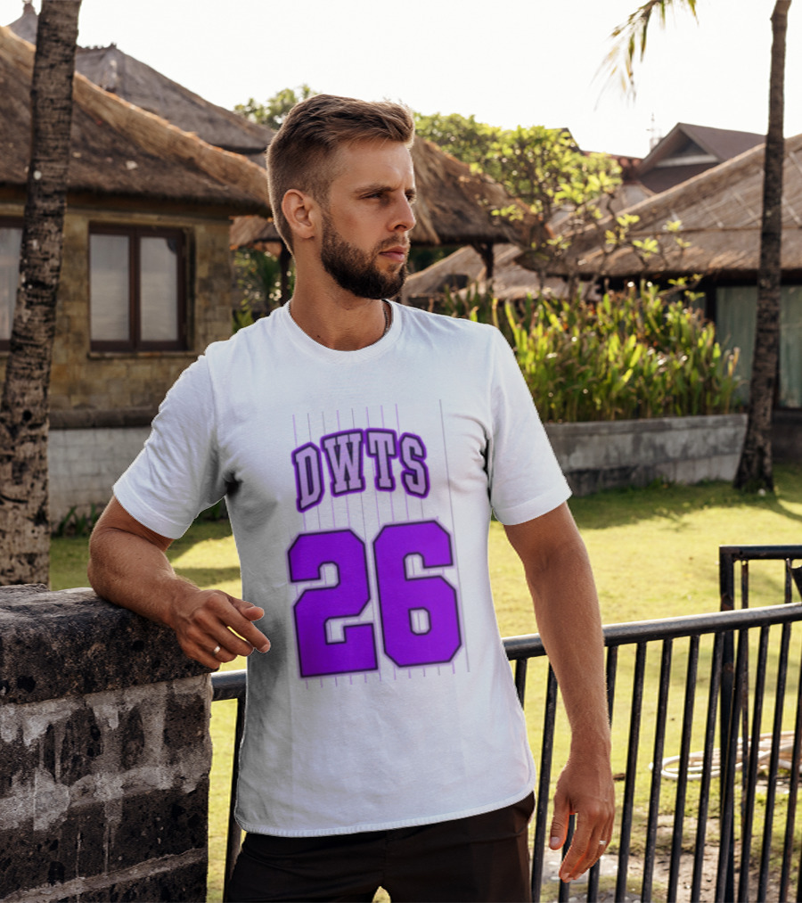 Dancing With The Stars DWTS Glitter Games 26 Jersey T-Shirt