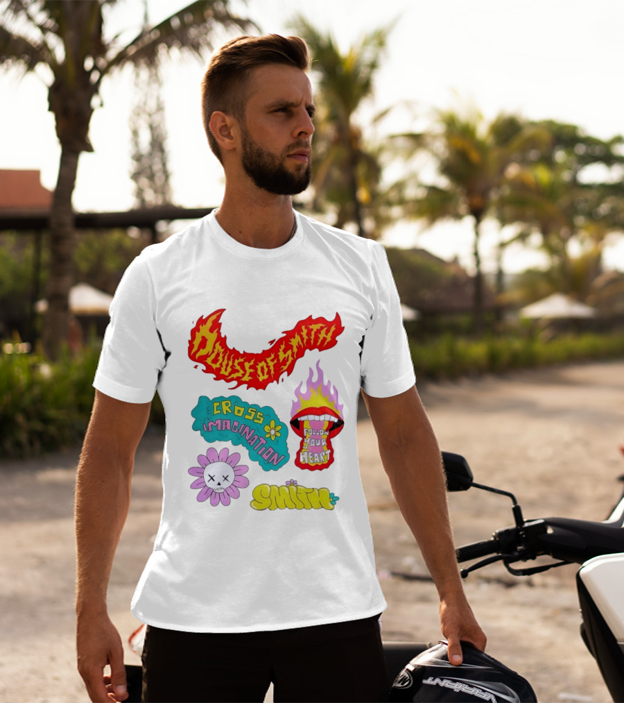 House Of Smith Cross Imagination Follow Your Heart Smith T-Shirt