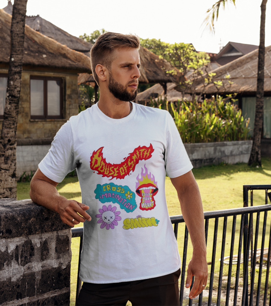 House Of Smith Cross Imagination Follow Your Heart Smith T-Shirt