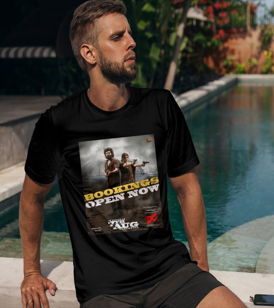 Bookings Open Now For DC In Cinema 7th Aug Worldwide T-Shirt