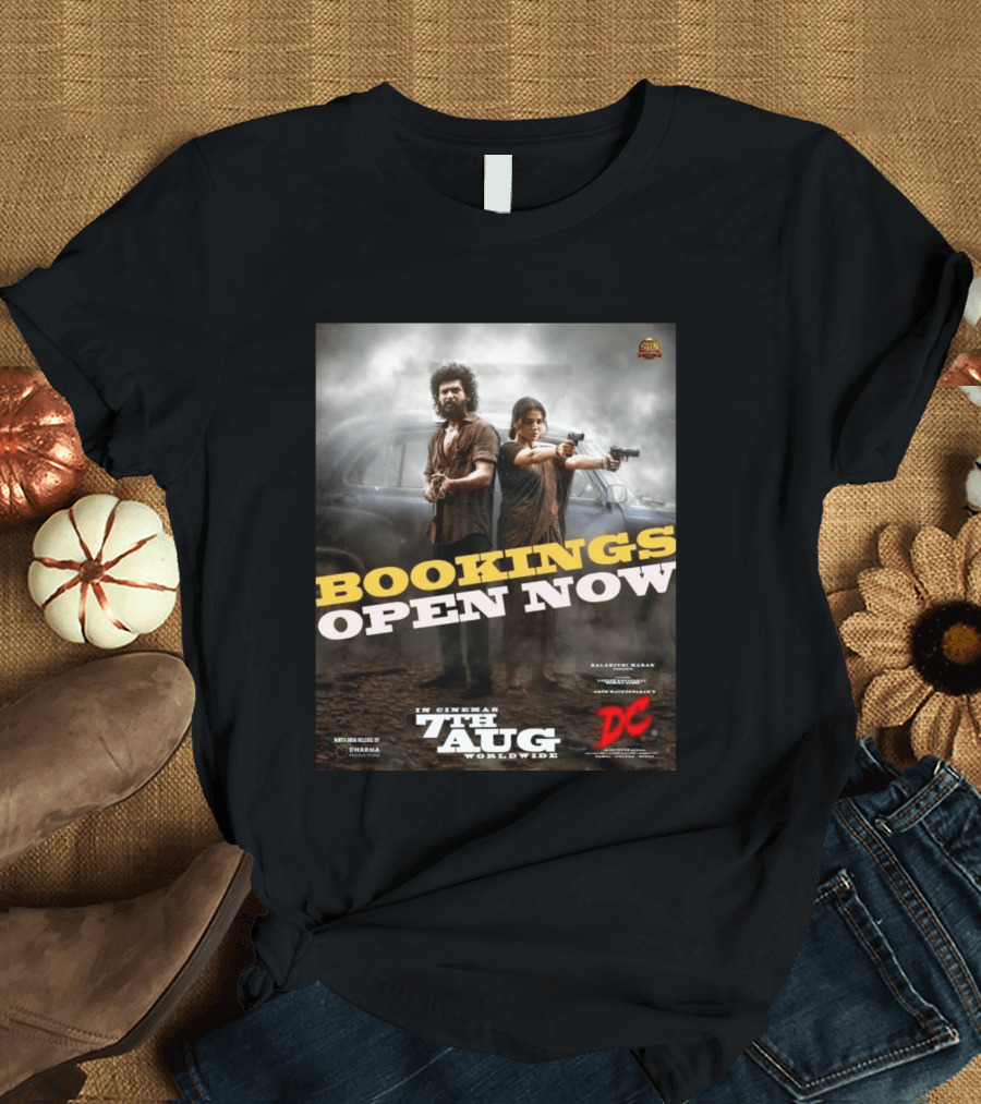 Bookings Open Now For DC In Cinema 7th Aug Worldwide T-Shirt