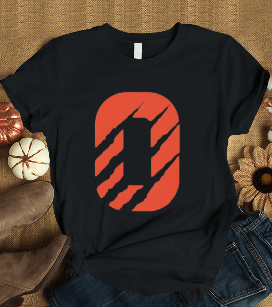 Cincinnati Bengals Clawed Stripes T-Shirt