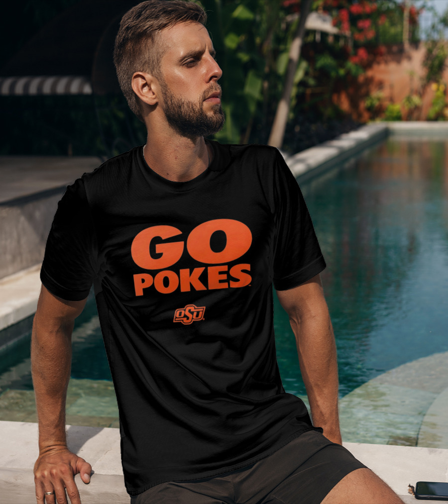 Go Pokes OSU Oklahoma State University Cowboys T-Shirt