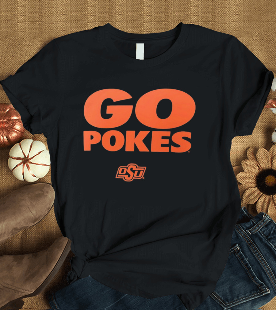 Go Pokes OSU Oklahoma State University Cowboys T-Shirt