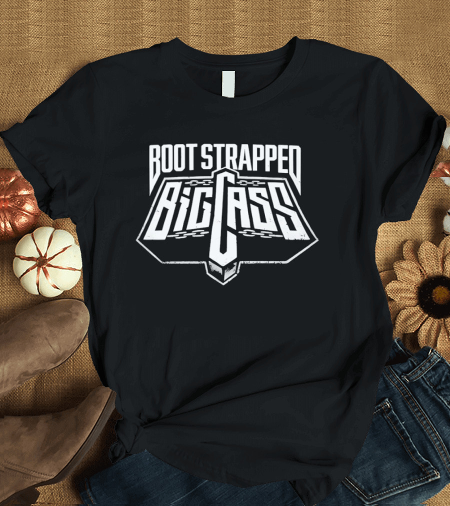 Boot Strapped Big Cass WWE Wrestling T-Shirt