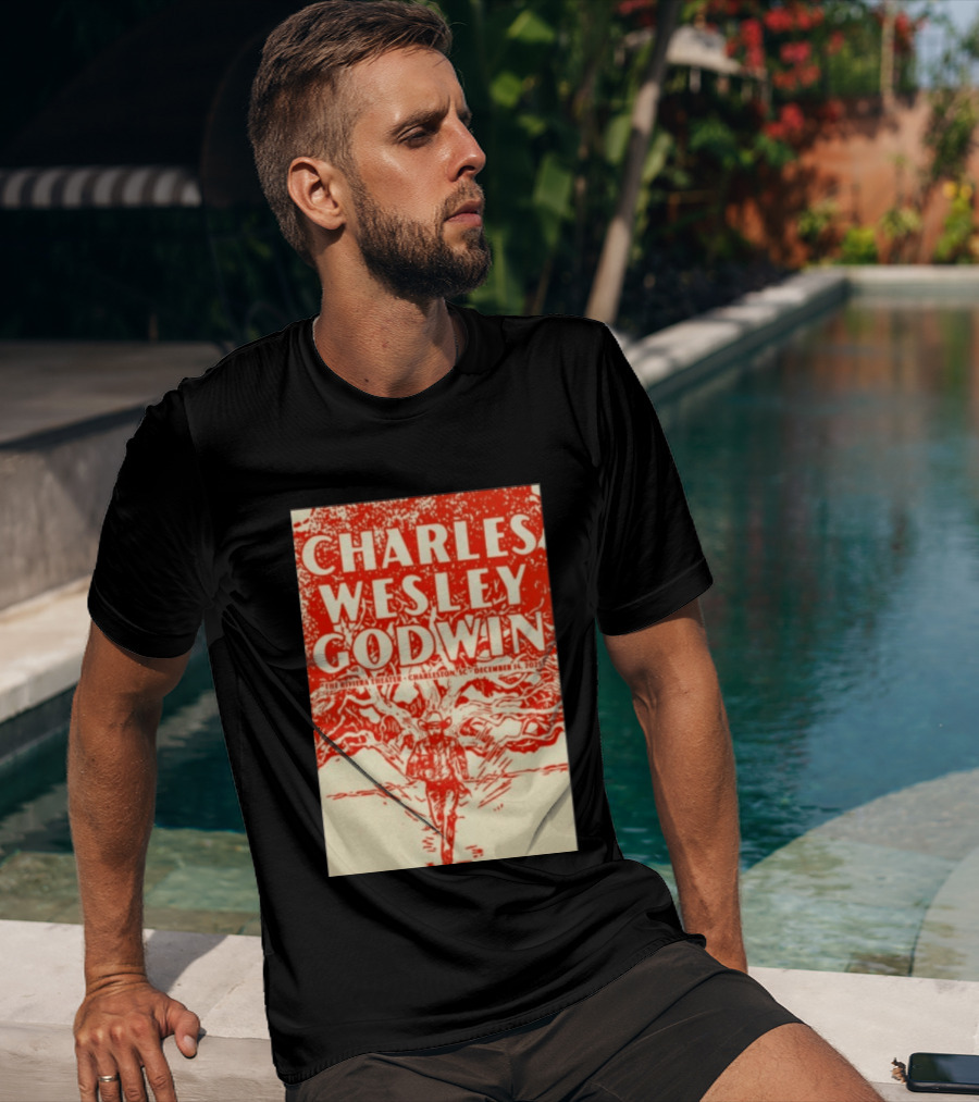 Charles Wesley Godwin Live At The Riviera Theater Charleston SC December 14 2025 T-Shirt