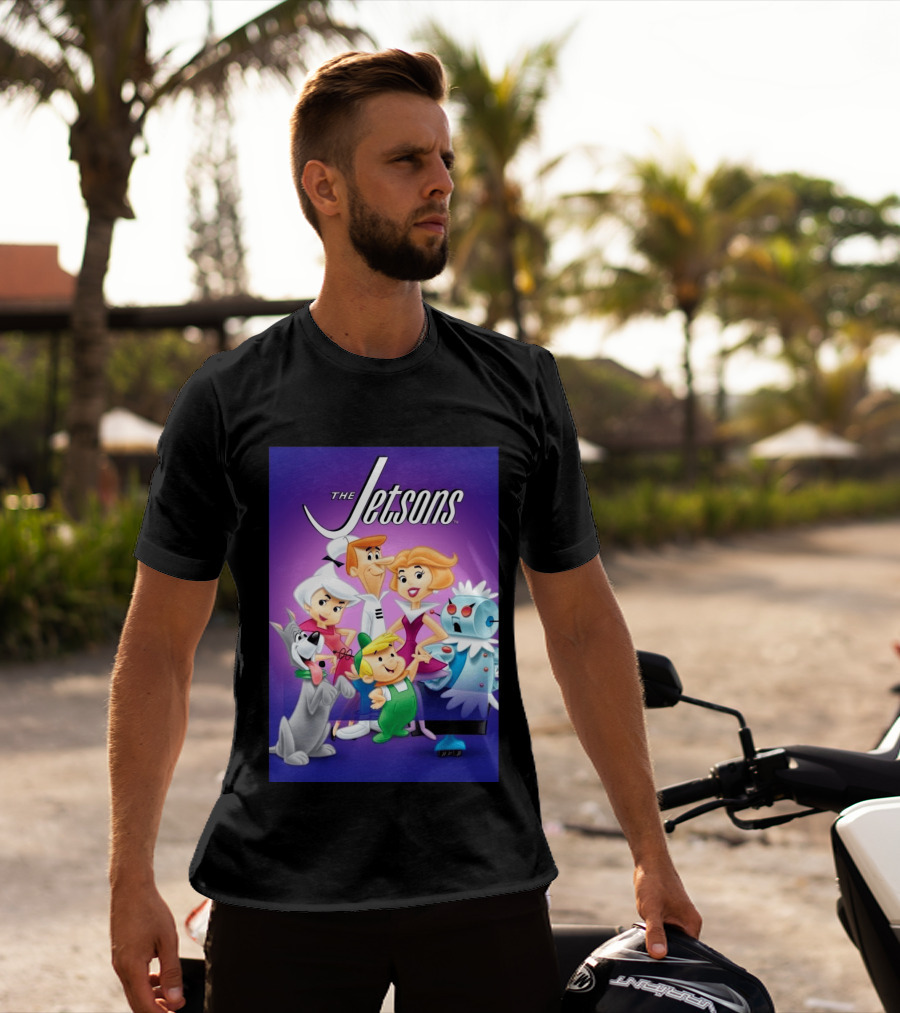 The Jetsons Family 2062 Animation Characters T-Shirt