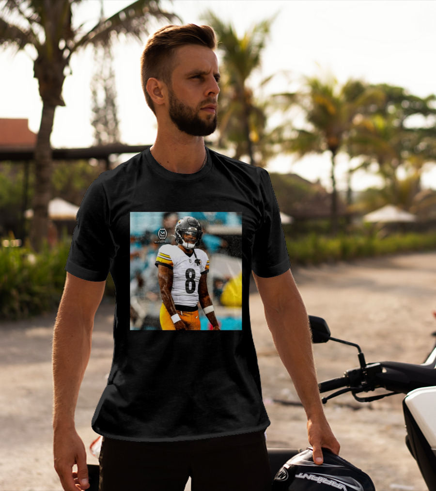 Lamar Jackson MLFootball 2026 Number 8 Football Player T-Shirt