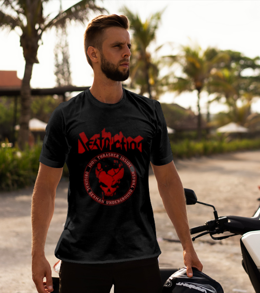 Destruction Thrasher 100% Underground German Thrash T-Shirt