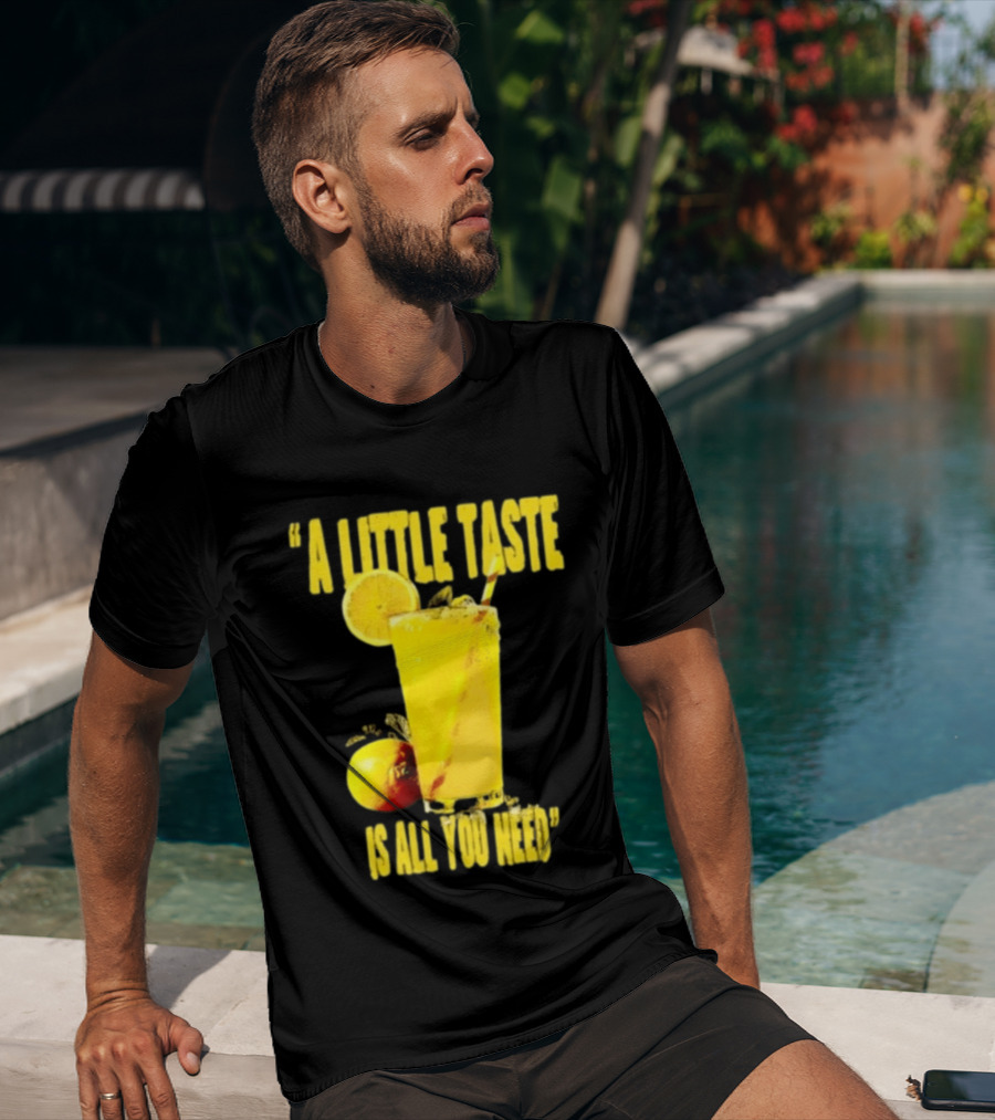 Louis Lemonade Tour 2025 A Little Taste Is All You Need Long Sleeve T-Shirt