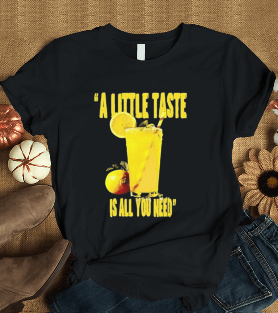 Louis Lemonade Tour 2025 A Little Taste Is All You Need Long Sleeve T-Shirt