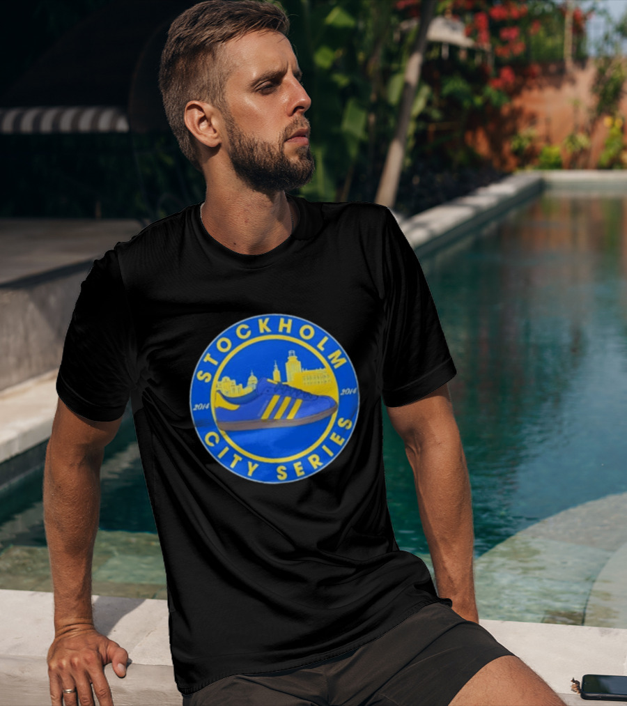Stockholm City Series Adidas Sneaker 2014 Skyline T-Shirt
