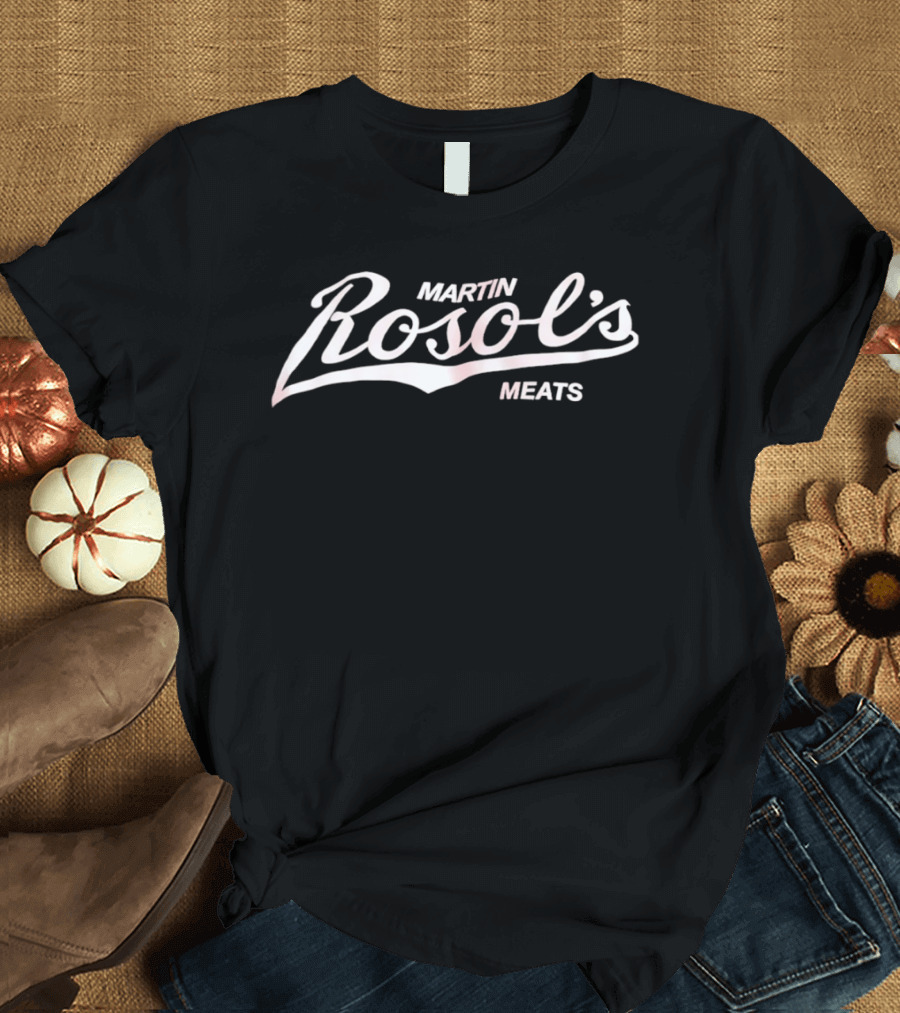 Martin Rosol's Meats Classic Butcher Brand T-Shirt