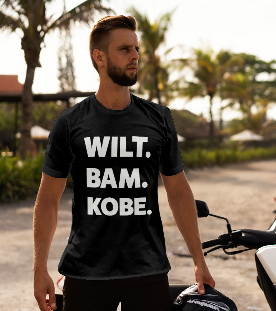 Wilt Chamberlain Bam Adebayo Kobe Bryant T-Shirt