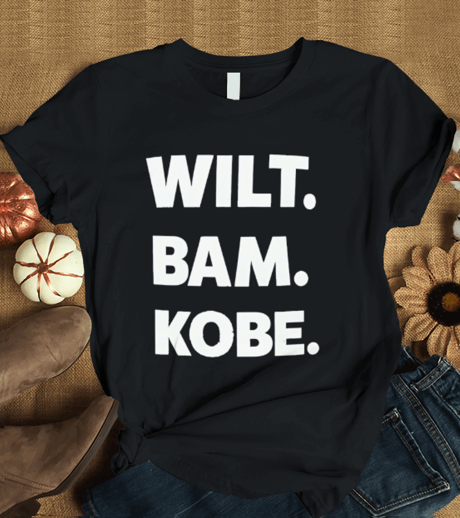 Wilt Chamberlain Bam Adebayo Kobe Bryant T-Shirt