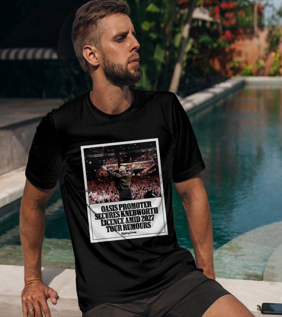 Rolling Stone Oasis Promoter Secures Knebworth Licence Amid 2027 Tour Rumours T-Shirt
