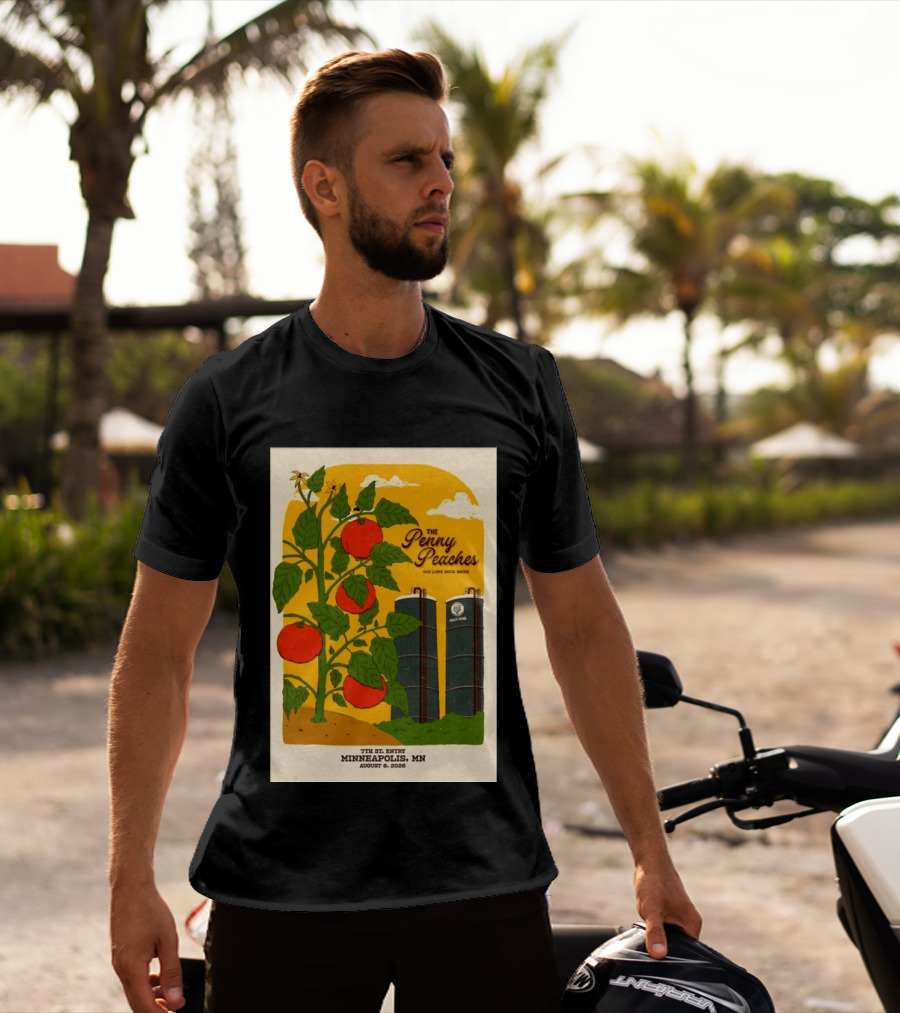 Penny Peaches With Loose Rope Series 7th Street Entry Minneapolis MN August 8 2026 T-Shirt