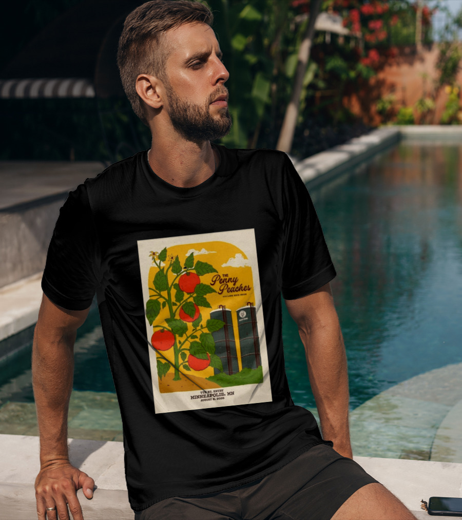 Penny Peaches With Loose Rope Series 7th Street Entry Minneapolis MN August 8 2026 T-Shirt