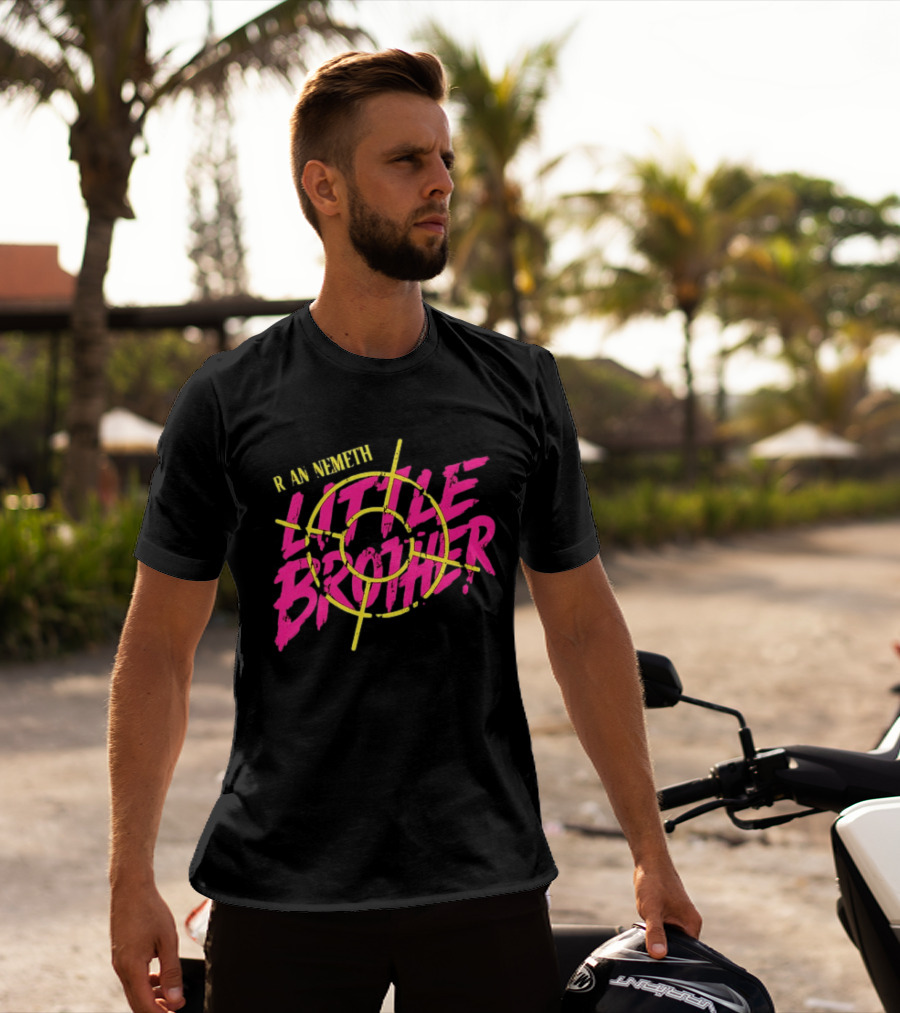 Ryan Nemeth Little Brother Target Wrestling AEW T-Shirt