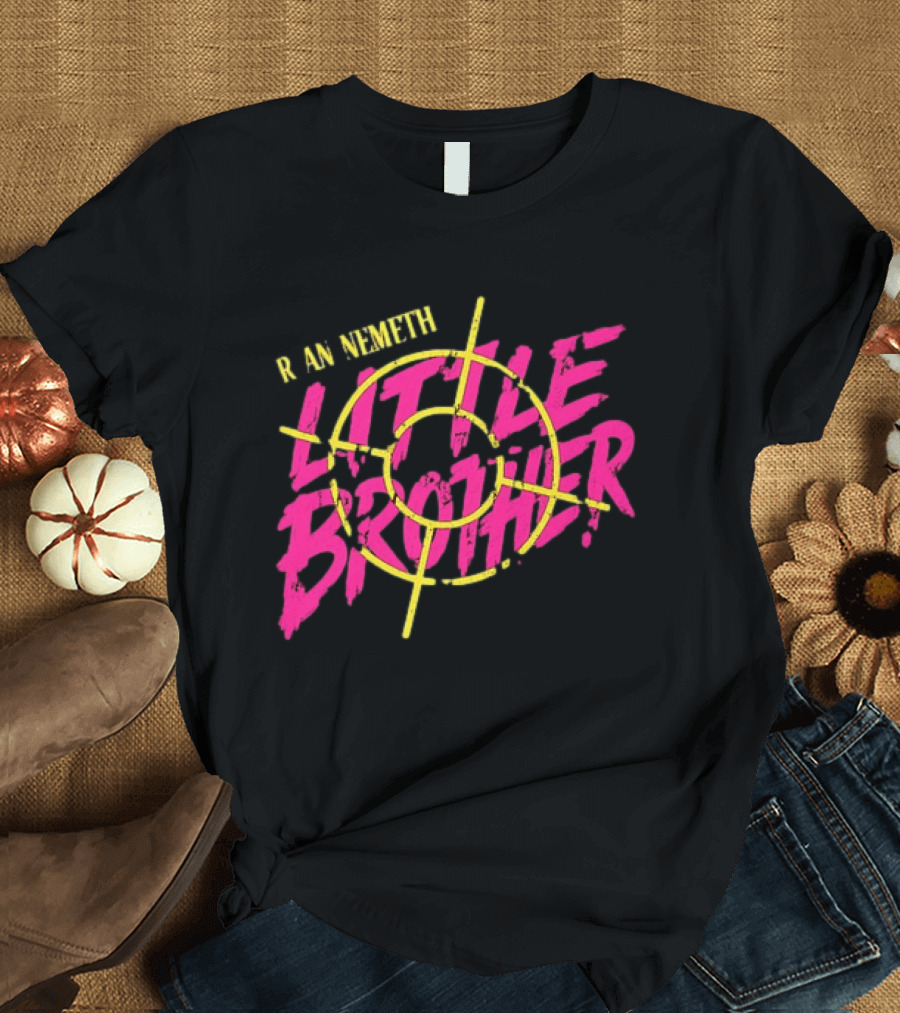 Ryan Nemeth Little Brother Target Wrestling AEW T-Shirt