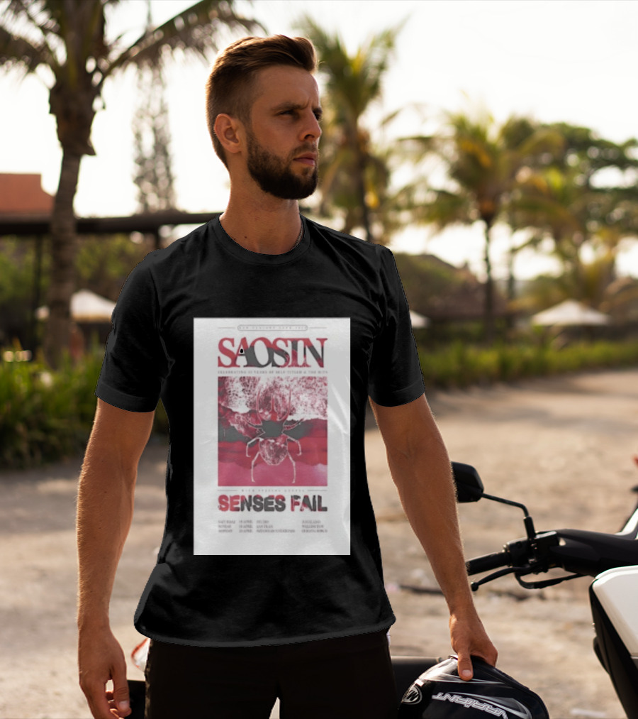 Saosin Sense Fail 2026 New Zealand Tour T-Shirt